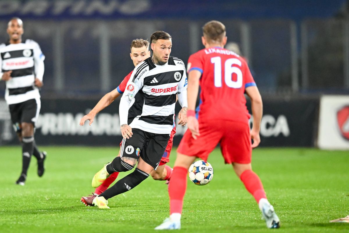 Record în meciul U Cluj - FCSB și istoria se repetă