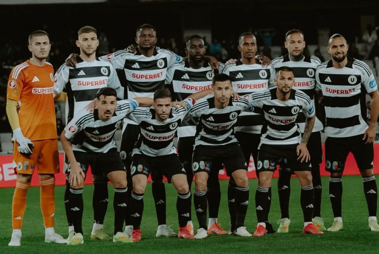 U Cluj - FCSB / Sursă foto: Facebook@ Universitatea Cluj