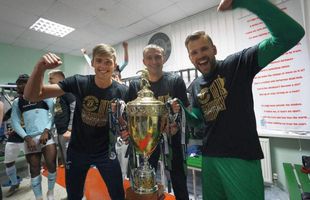 FOTO Dinamo Brest a câștigat campionatul în Belarus, alături de Vasili Hamutovski