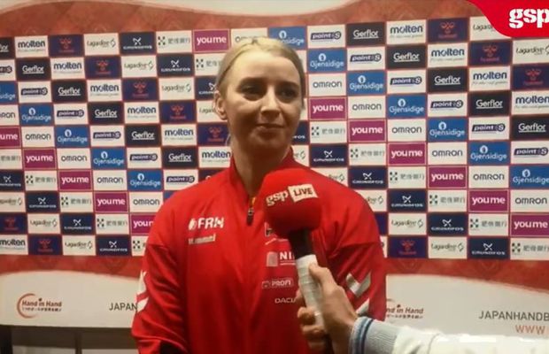 CORESPONDENȚĂ DIN JAPONIA // VIDEO Aneta Udriștioiu: „Astăzi ne-am motivat 200% și am demonstrat că suntem o formație puternică!”