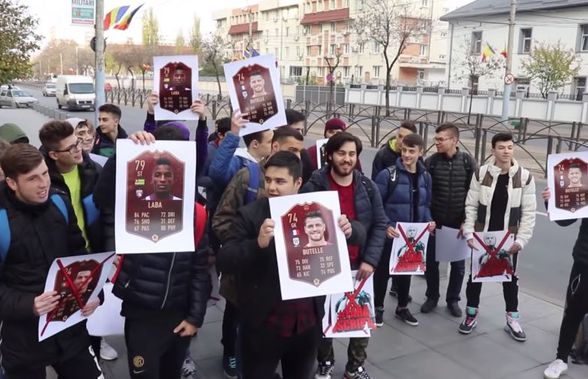 FIFA 20 // VIDEO Protest în fața sediului EA Sports din București » Ce reclamă gamerii
