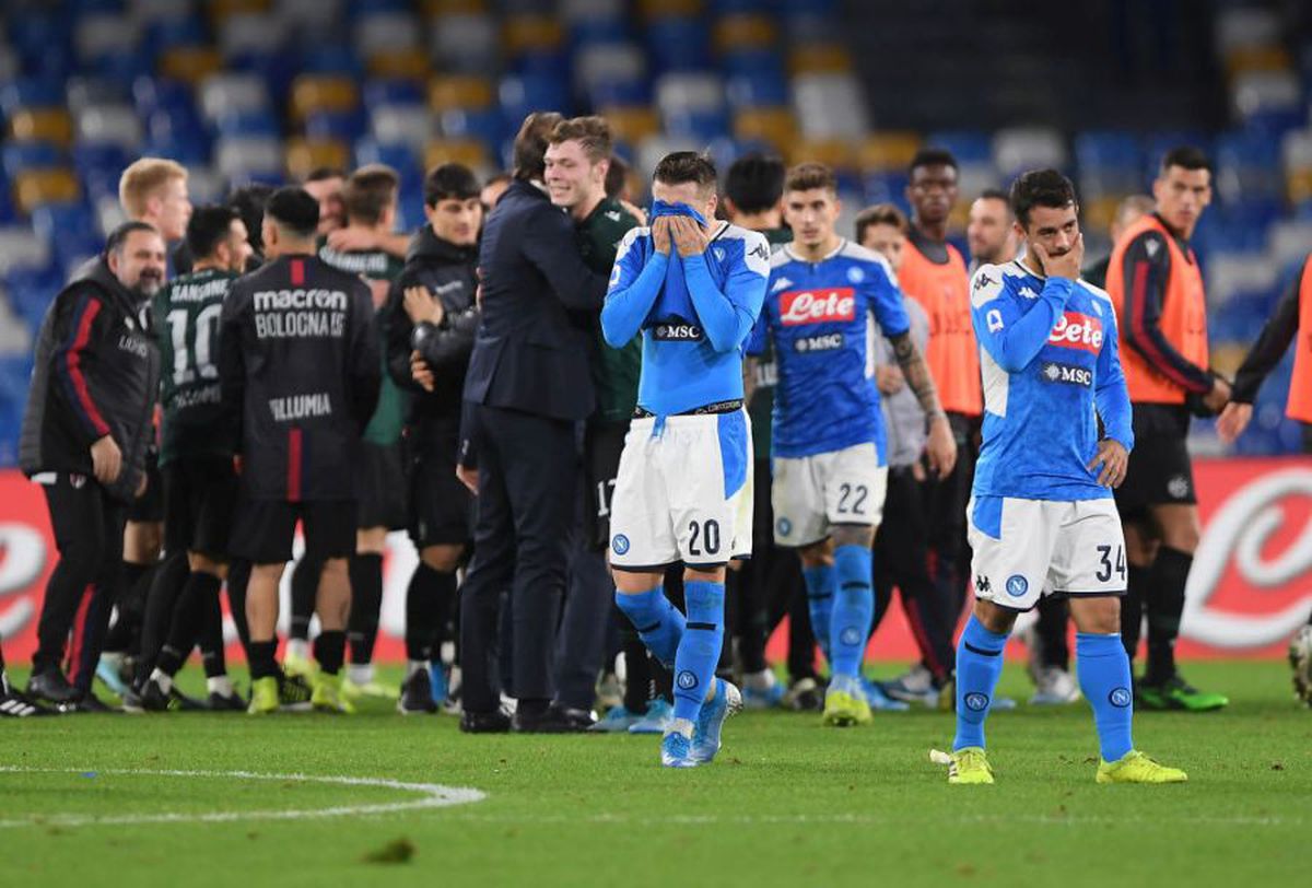 NAPOLI - BOLOGNA 1-2 // VIDEO + FOTO Carlo Ancelotti nu mai suportă: „Mâine mă voi confrunta cu jucătorii! Dacă mă ajută, bine. Dacă nu, mă descurc eu”
