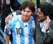 Lionel Messi și Diego Maradona