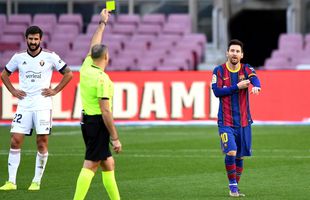 Messi i-a dedicat golul lui Maradona, dar n-a scăpat de „galben” » Arbitrul Lahoz se justifică: „Nu e vina mea”