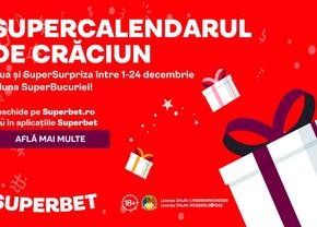 Începe competiția surprizelor frumoase: Superbet lansează ediția 2021 a SuperCalendarului de Crăciun!