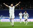Karim Benzema, din nou decisiv pentru Real Madrid! Trupa lui Ancelotti se desprinde în fruntea clasamentului din La Liga