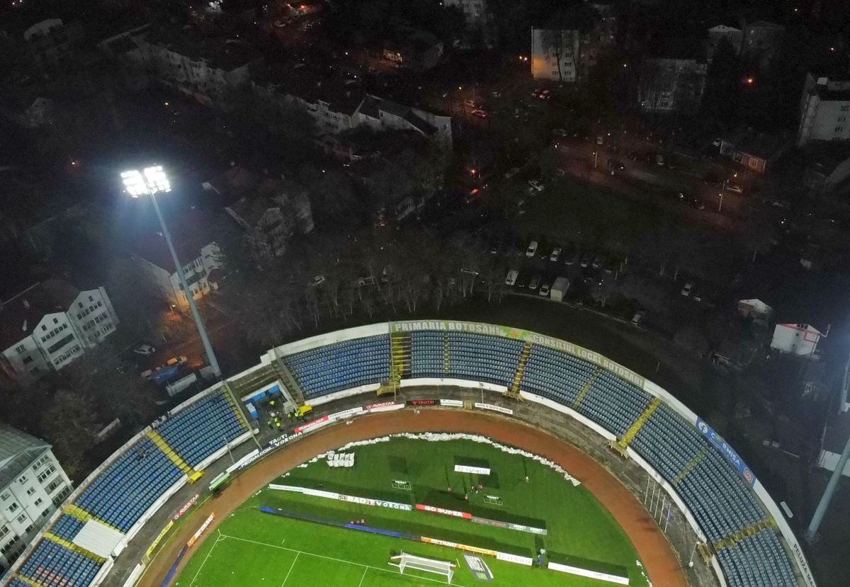 FC Botoșani - FCSB (imagini surprinse înainte de meci) + fotografii din timpul partidei