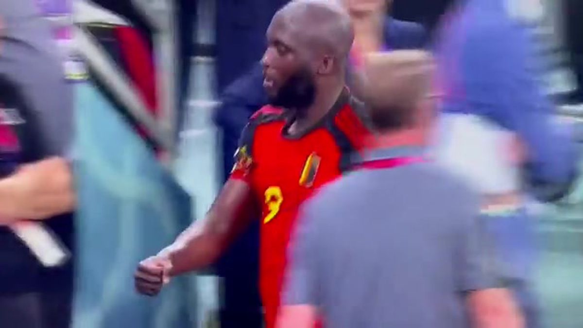 Romelu Lukaku in Croatia - Belgia