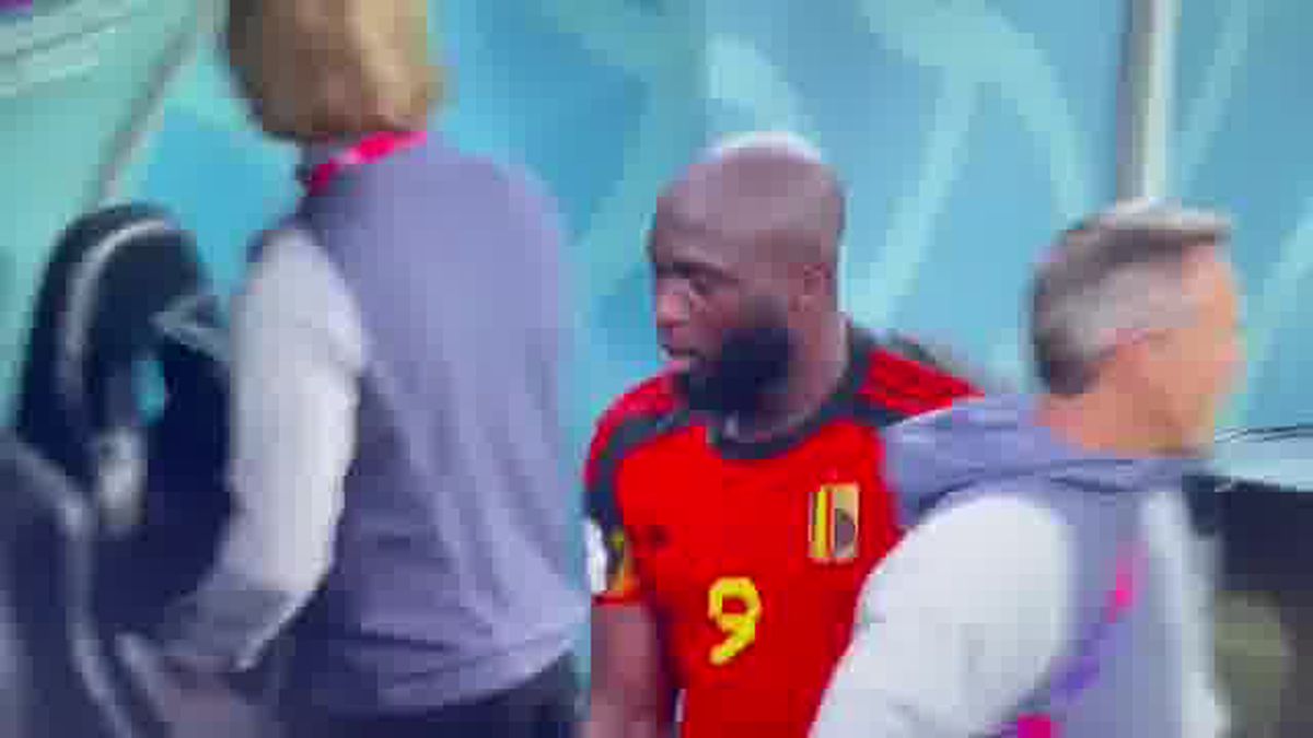 Romelu Lukaku in Croatia - Belgia