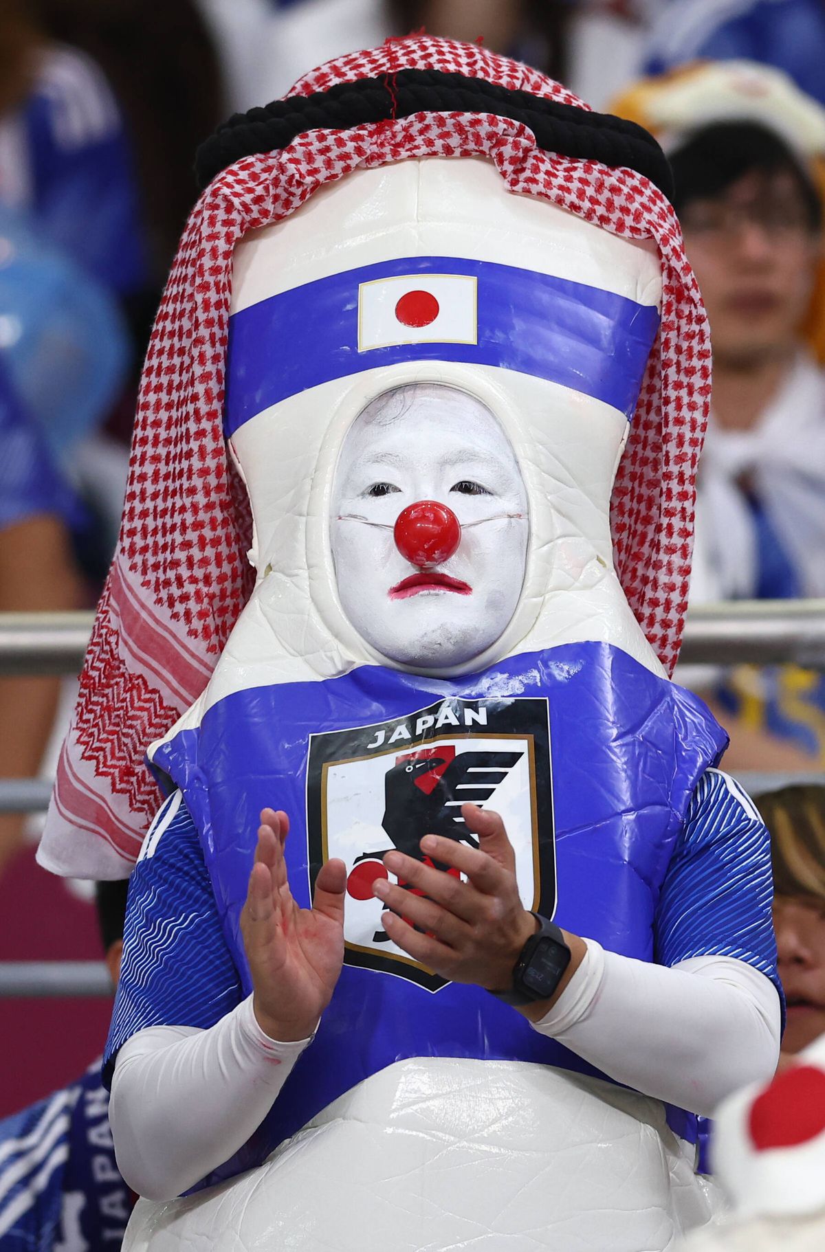 Cele mai ciudate apariții la Mondial! Fanii Japonei au uimit pe toată lumea contra Spaniei