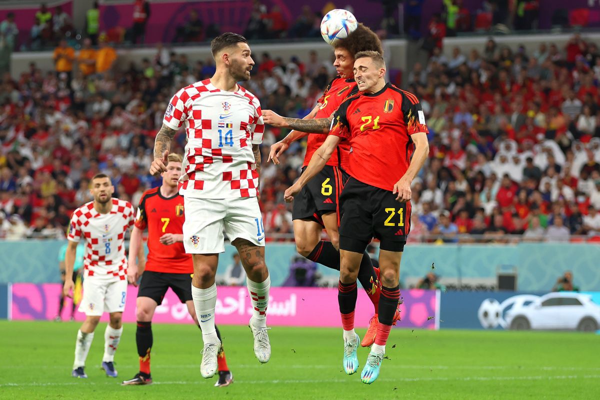 Primul nume mare care părăsește Mondialul: Belgia OUT! » Reporterii GSP au transmis de la masa presei + Maroc a învins Canada și a câștigat grupa!