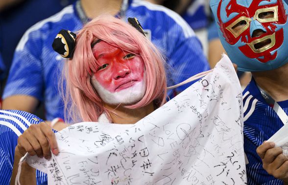 Cele mai ciudate apariții la Mondial! Fanii Japonei au uimit pe toată lumea contra Spaniei