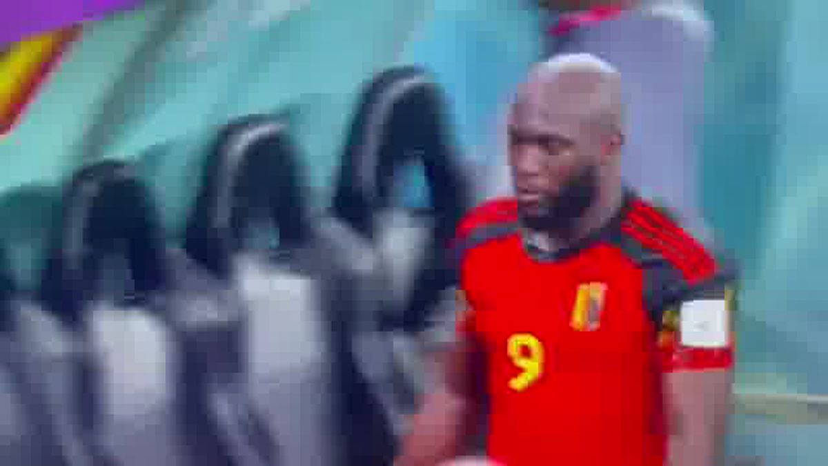 Romelu Lukaku in Croatia - Belgia