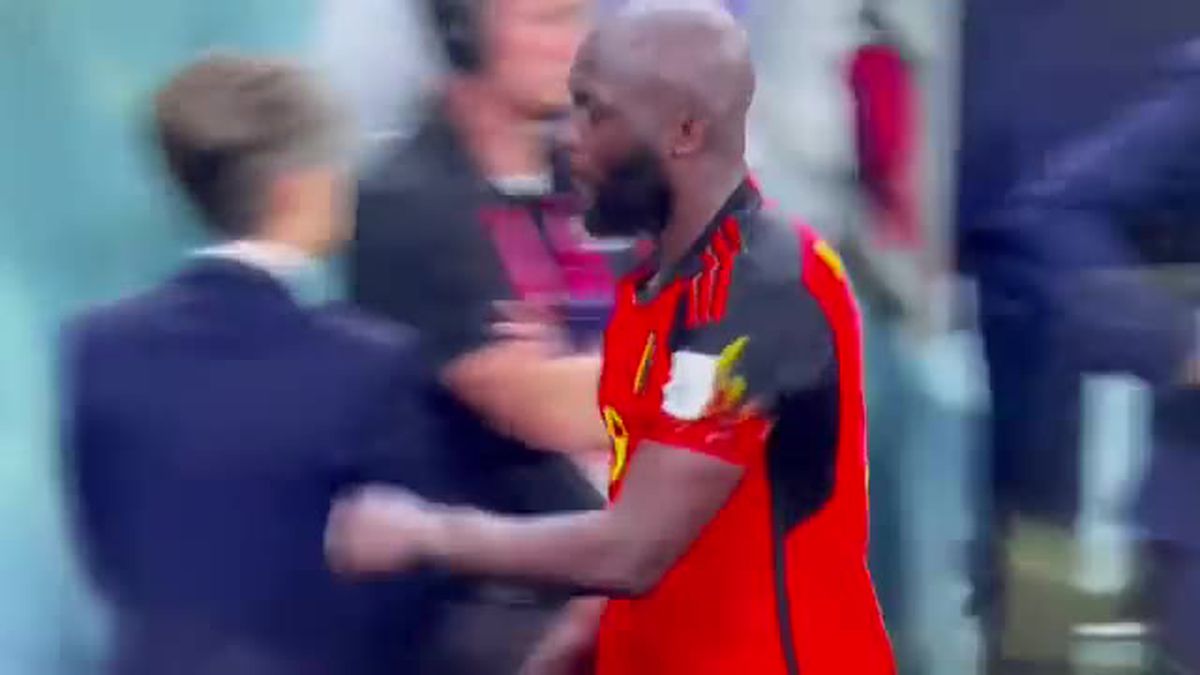 Romelu Lukaku in Croatia - Belgia