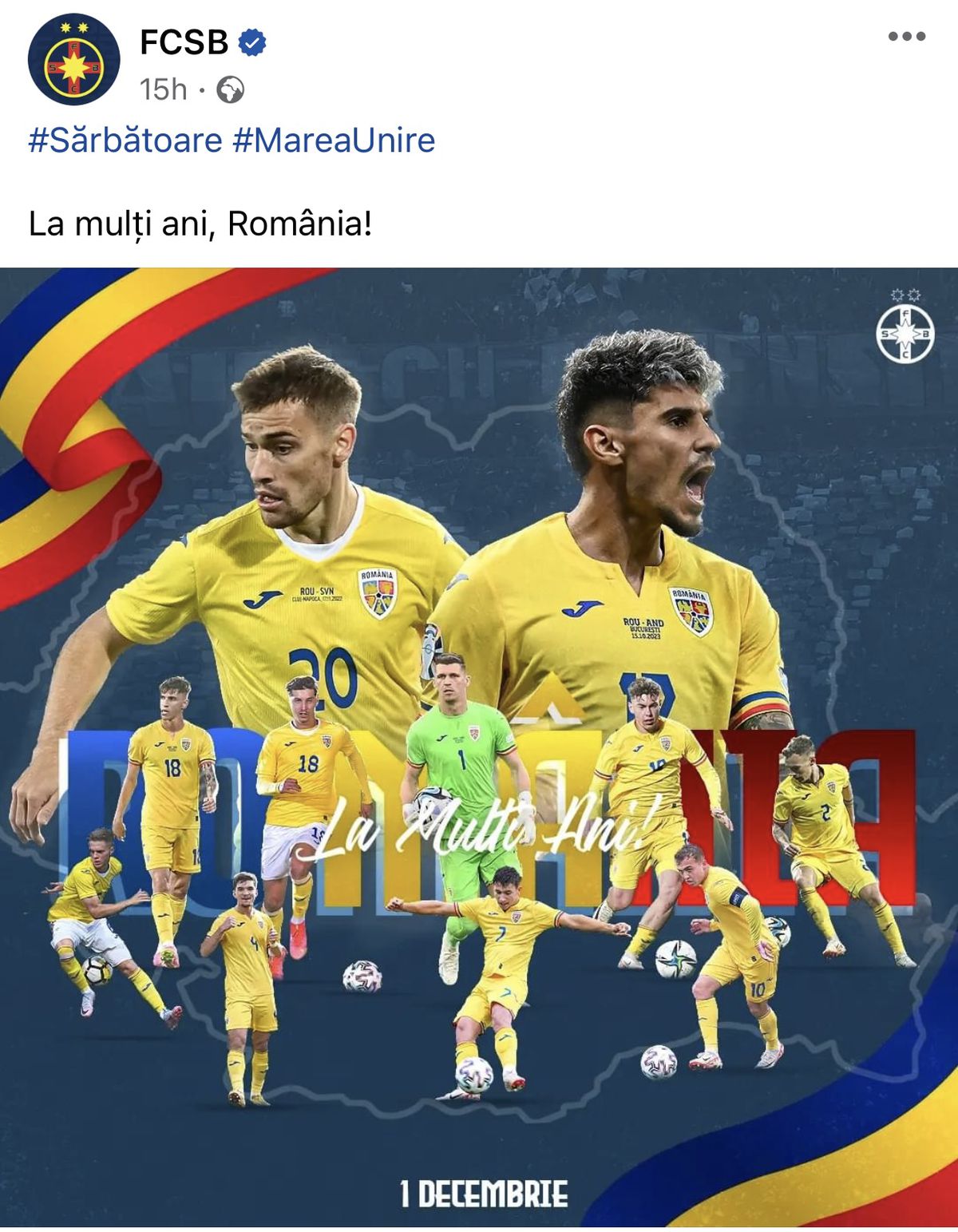 Mesaje 1 decembrie cluburi Liga 1