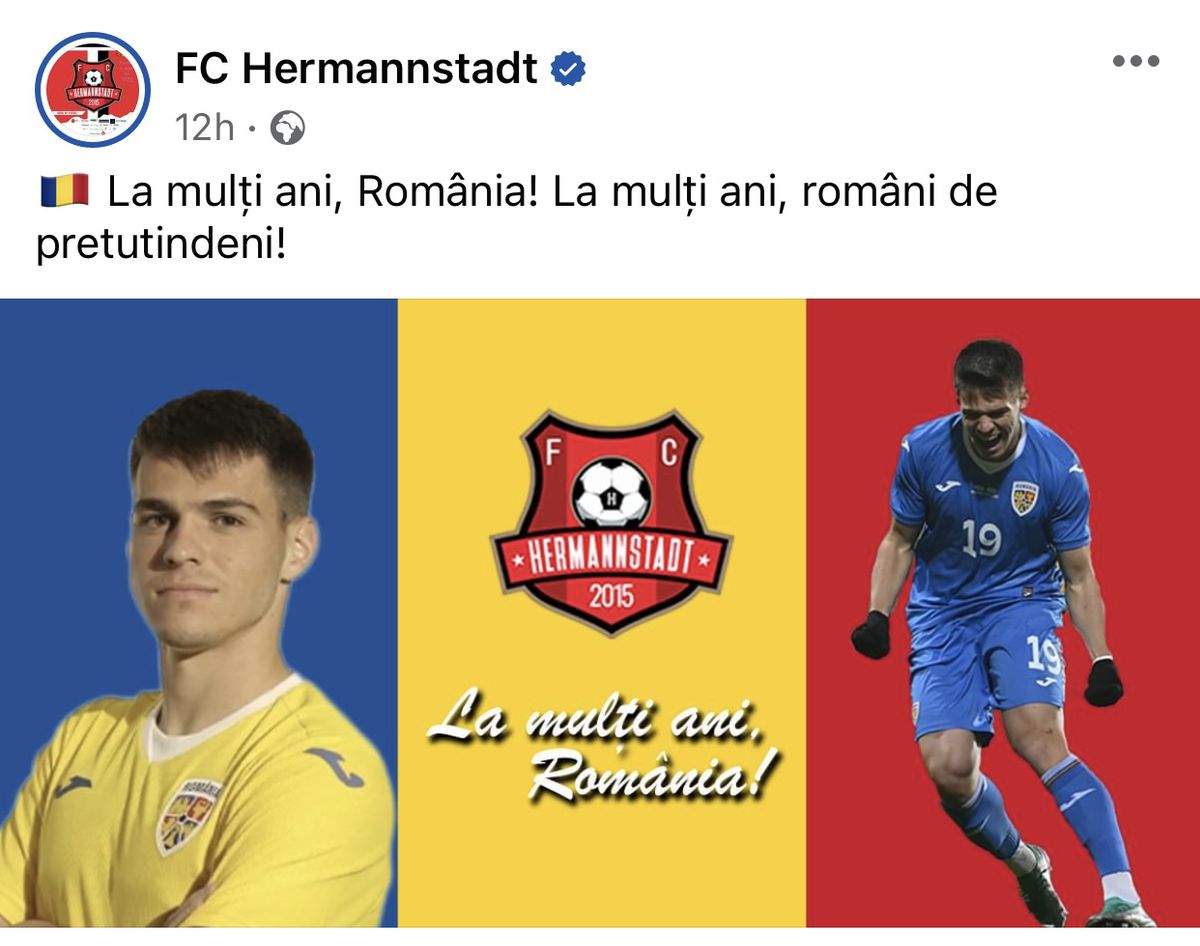 Ignore pentru Ziua Națională a României » Care e singurul club din Liga 1 care n-a transmis niciun mesaj