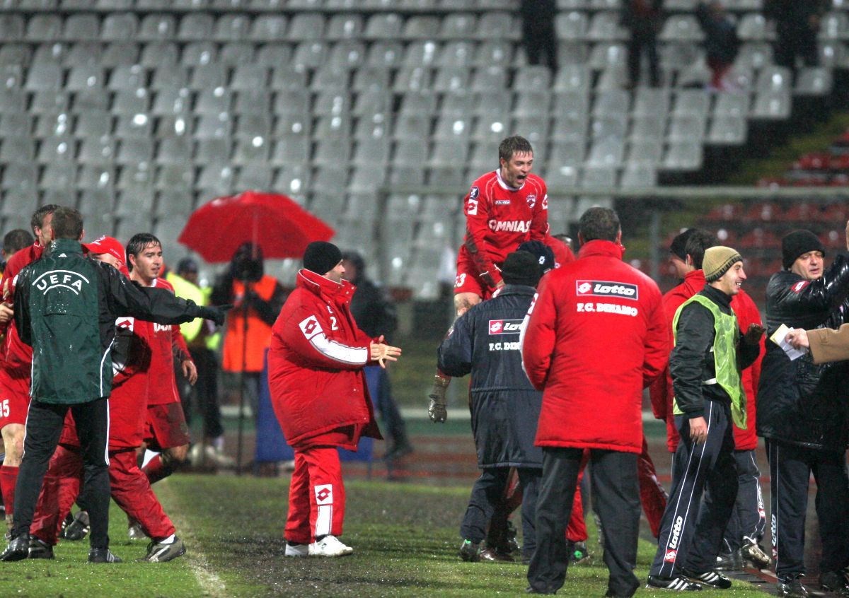 Dinamo - CSKA Moscova 1-0 (1 decembrie 2005) - imagini de la o victorie istorică reușită de „câini”