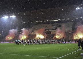 GSP a fost pe stadion la derby-ul incendiar din 2.Bundesliga » Cum s-a trăit din mijlocul suporterilor un meci nebun: revenire de la 0-2 + un autogol IREAL