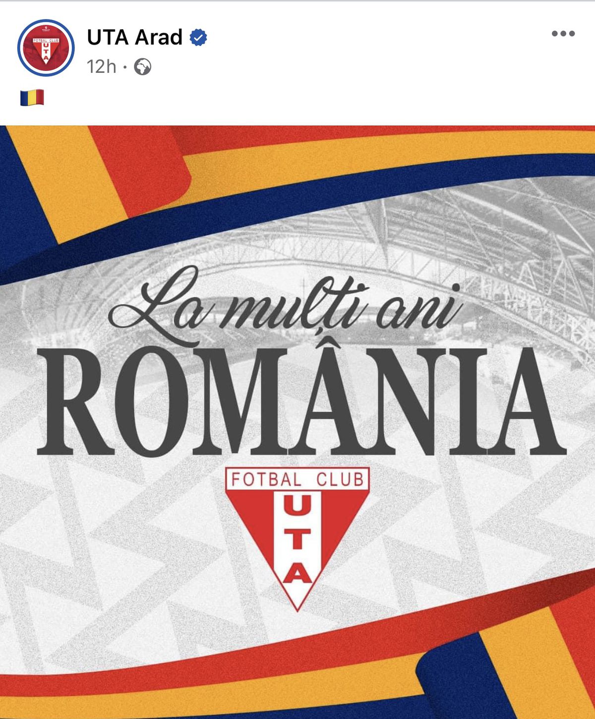 Ignore pentru Ziua Națională a României » Care e singurul club din Liga 1 care n-a transmis niciun mesaj