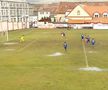 Fotbal printre bălți » Incredibil în ce condiții s-a jucat Șelimbăr - Steaua