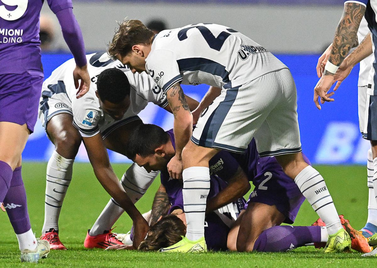 Fiorentina - Inter, abandonat. Edoardo Bove s-a prăbușit pe teren » Atenție, imagini cu puternic impact emoțional!