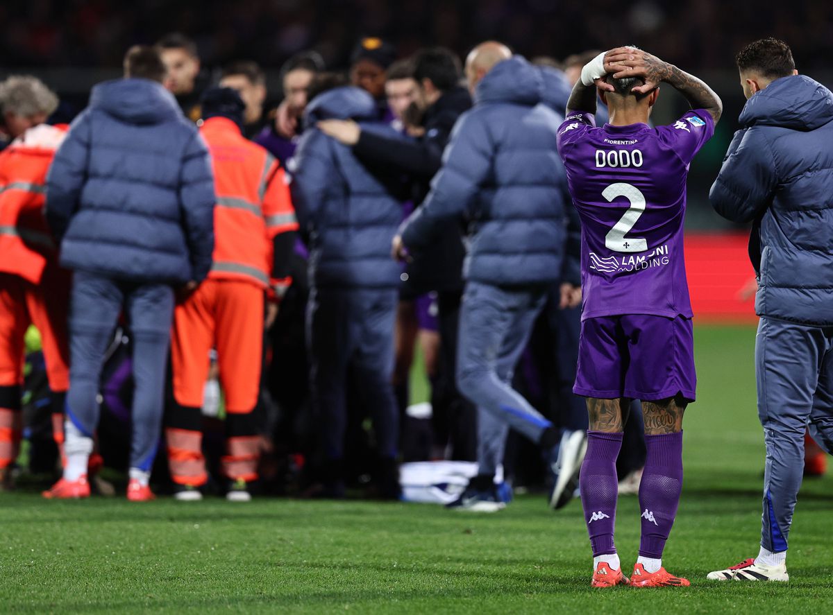 Fiorentina - Inter, abandonat. Edoardo Bove s-a prăbușit pe teren » Atenție, imagini cu puternic impact emoțional!