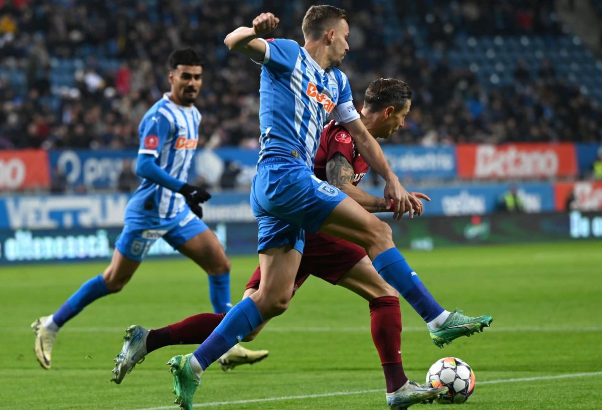 Universitatea Craiova - CFR Cluj, imaginile derby-ului de pe „Oblemenco”