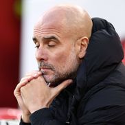 Pep Guardiola, în meciul Liverpool - Manchester City // foto: Imago Images