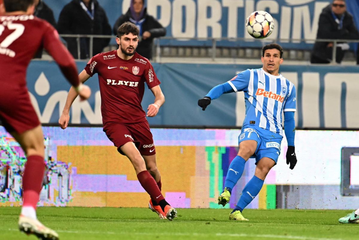 Universitatea Craiova - CFR Cluj, imaginile derby-ului de pe „Oblemenco”