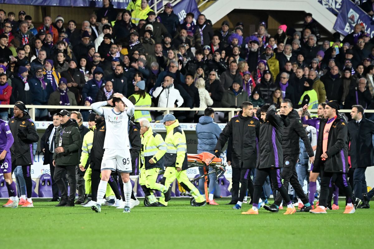 Fiorentina - Inter, abandonat. Edoardo Bove s-a prăbușit pe teren » Atenție, imagini cu puternic impact emoțional!