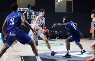 Un junior român în vârstă de 15 ani a avut o prestație excelentă în Euroliga U18: „Are potențial de NBA”