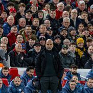 Pep Guardiola, în meciul Liverpool - Manchester City // foto: Imago Images