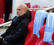 Pep Guardiola, în meciul Liverpool - Manchester City // foto: Imago Images