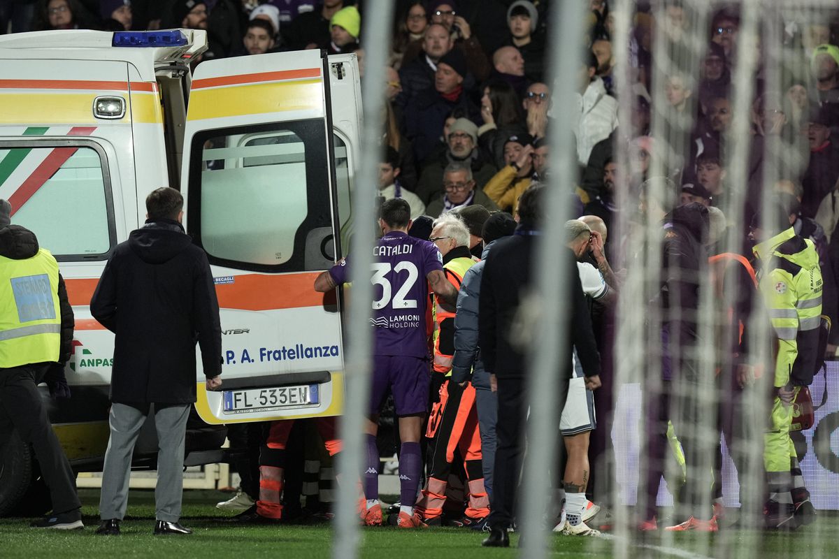 Fiorentina - Inter, abandonat. Edoardo Bove s-a prăbușit pe teren » Atenție, imagini cu puternic impact emoțional!