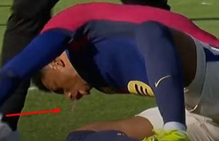 Îngrijorare pentru fotbalistul Barcelonei: a scuipat sânge! Catalanii acuză neacordarea a două penalty-uri