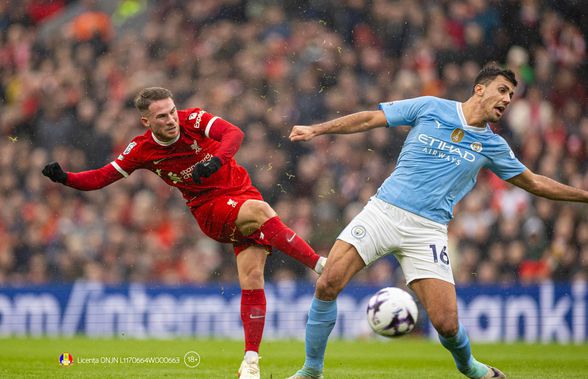 Liverpool – Manchester City, meciul care poate decide titlul din Premier League