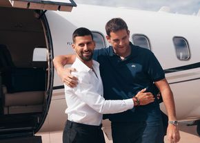Novak Djokovic a ajuns în Argentina pentru meciul de retragere al lui Juan Martin del Potro » Legendarul tenismen a participat la finala Cupei Libertadores
