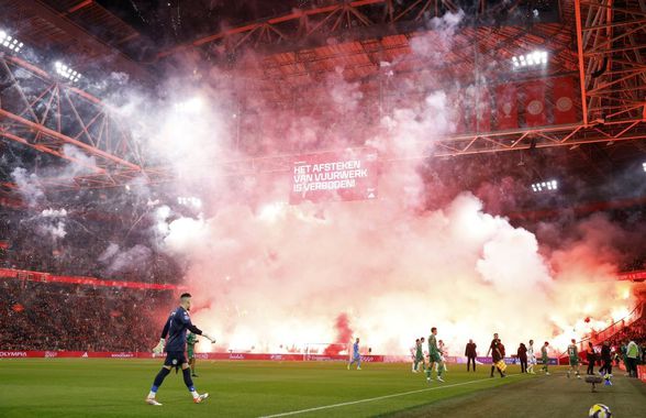 Imagini INCREDIBILE » Haos complet pe stadionul celebru din Europa: meciul a fost oprit, Liga a anunțat decizia