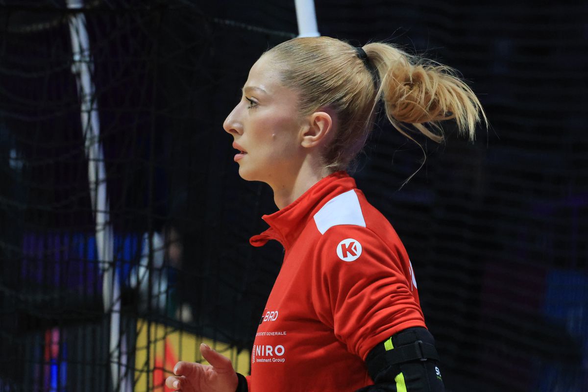 Elena Șerban, portarul echipei naționale