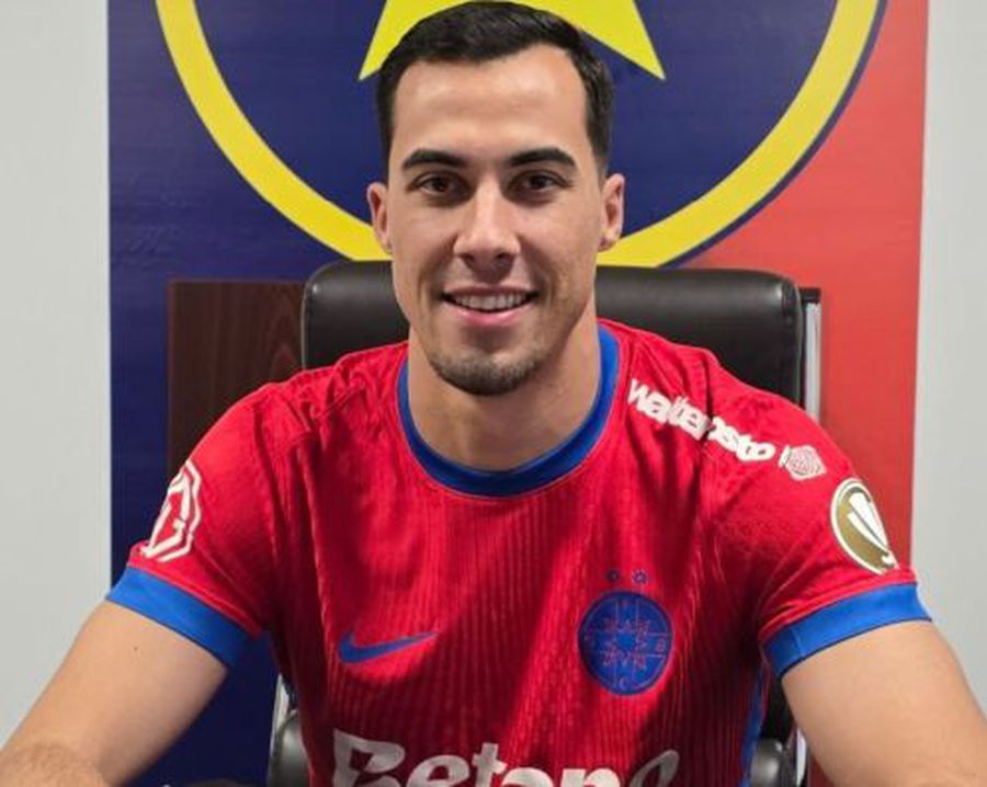 Duarte a semnat cu FCSB Fotbalistul abia transferat de FCSB, prezent la meciul cu Slobozia » A urmărit partida alături de Mihai Stoica și Florin Cernat