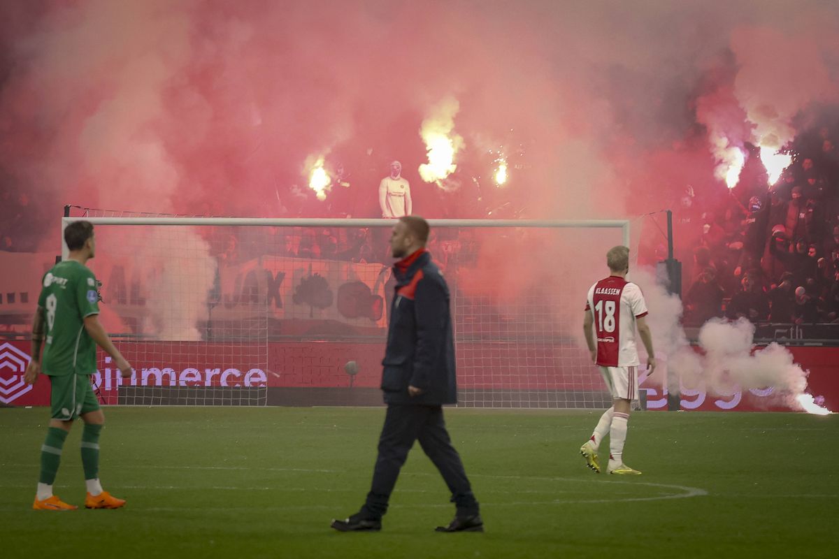Imagini incredibile de la Ajax - Groningen/ foto Imago Images