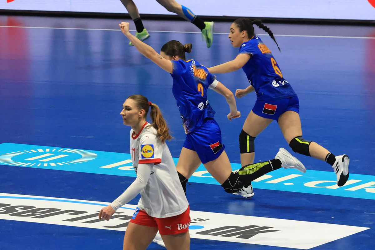 România - Danemarca la CM Handbal 2025