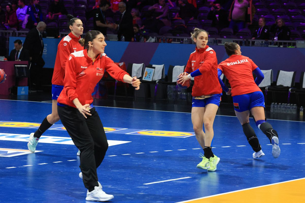 România - Danemarca la CM Handbal 2025