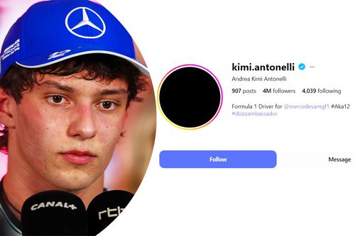 Pilotul Mercedes din Formula 1, Andrea Kimi Antonelli