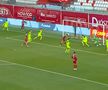 Golul marcat de Sepsi în meciul cu Poli Iași / foto: captură Prima Sport