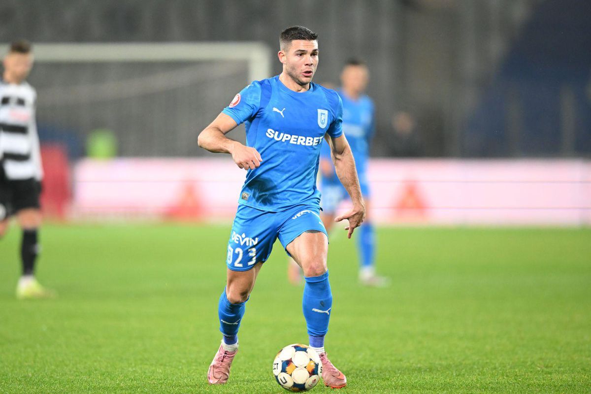 U Cluj - Universitatea Craiova, 1 decembrie 2025