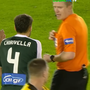 Răzvan Marin a fost eliminat în Panathinaikos - AEK Atena / foto: captură YouTube AEK Atena