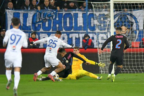 Jovan Markovic, cu numărul 25, în Farul - FCSB/ FOTO Cristi Preda (GSP)