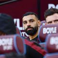 Mohamed Salah a fost rezervă neutilizată în West Ham - Liverpool / Foto: Imago Images