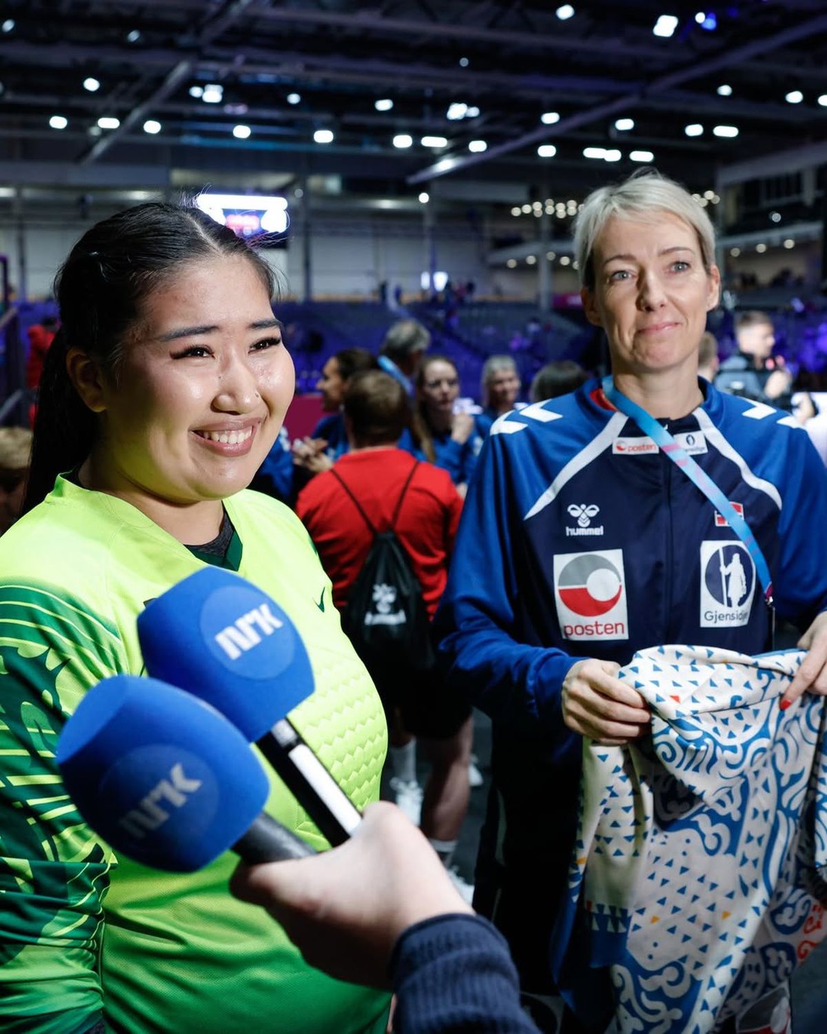 Întâlnire Katrine Lunde - Damira Zhaparova la CM 2025